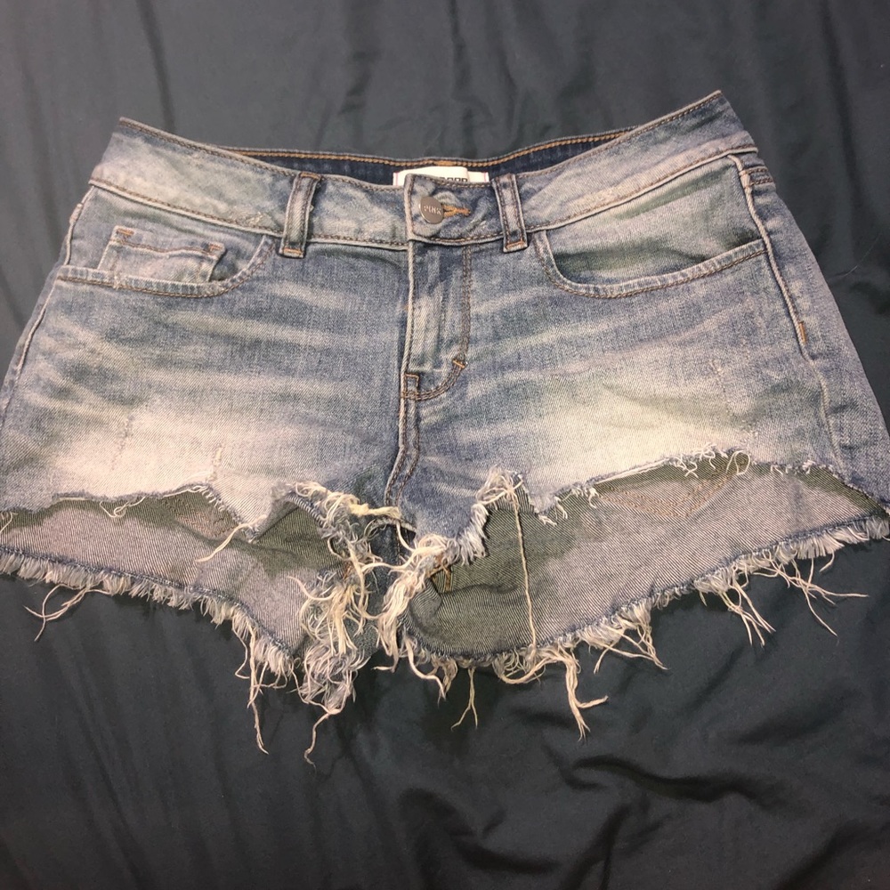 Jean Shorts from Pink Victoria's Secret 4